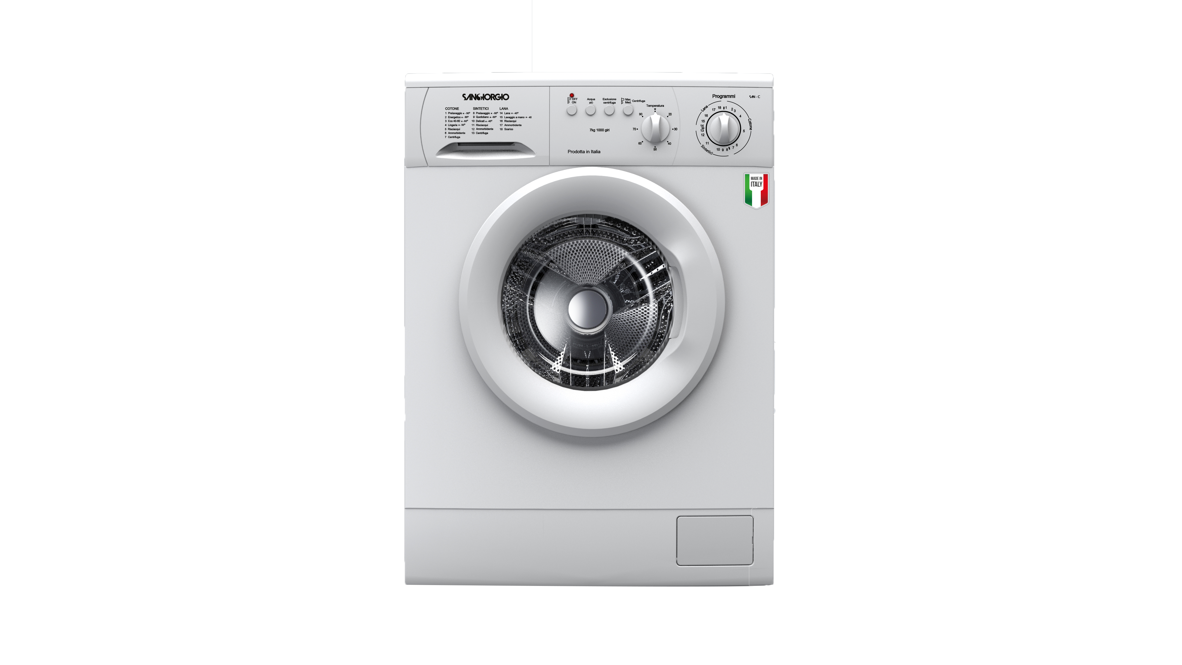 ΠΛΥΝΤΗΡΙΟ ΡΟΥΧΩΝ SANGIORGIO S5611C | 8 ΚΙΛΑ | 1100 ΣΤΡΟΦΕΣ | ΜΗΧΑΝΙΚΟΣ ΠΡΟΓΡΑΜΜΑΤΙΣΤΗΣ 2